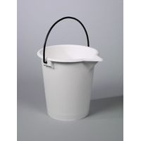 Product Image of Laboratroy bucket, PE white, w/ spout, 10 l, old No. 2306-10