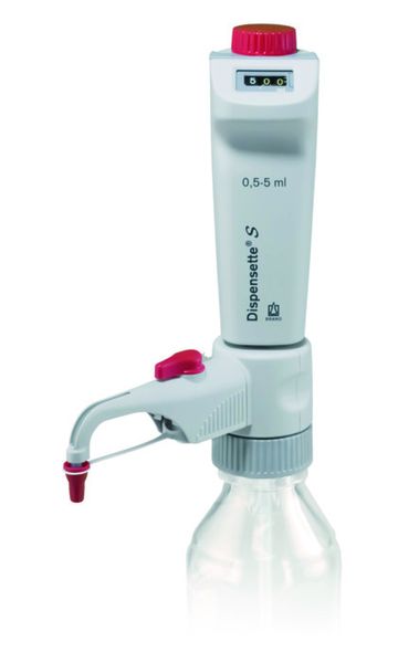Brand GmbH & Co. KG Dispensette S, Digital, DE-M, 0,5- 5 ml, mit Rückdosierventil