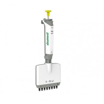 Ratiolab Slamed Precision 8-channel pipette, 5 - 50 μl