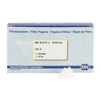 Product Image of Filter Papers, folded, grade MN 615 ff 1/4, 55 mm, 100 pcs.