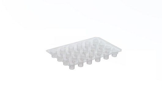 Greiner Bio-One 24-well multi-magpen sleeve, PET, transparent, cell-repellent surface, sterile, 10 pc/PAK