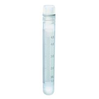 Product Image of Cryotubes, 5 ml, with internal thread, screw cap with silicone seal, PP, 12,5 mm x 92 mm,  sterile, 10 x 100 pc/PAK