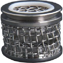 QLA 10 Mesh Sinker Basket with Lid, 316 SS