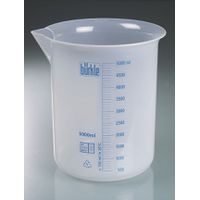 Product Image of Laborbecher, Griffinbecher PP, 5000 ml, blaue Skala