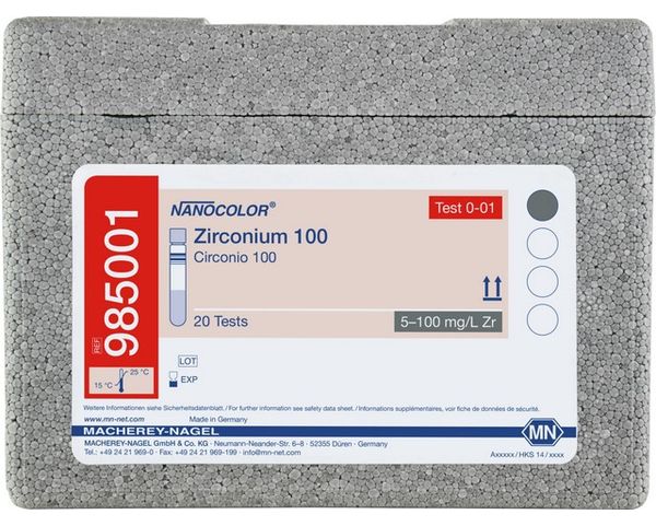 Macherey-Nagel Rundküvettentest NANOCOLOR Zirconium 100