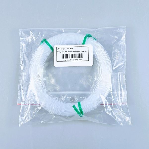Vici Valco Schlauch, FEP, 1/16'' AD, 0,020''/0,5 mm ID, 25 m