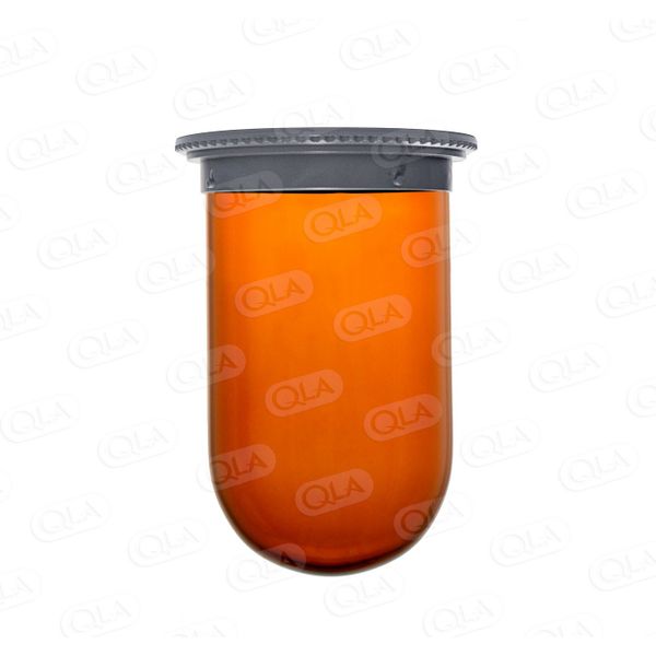 QLA 1000 ml Amber Glass Easi-Lock Vessel for Hanson CD14, Serialized