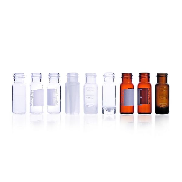 DWK Wheaton 9 mm Fläschchen Klarglas, 2ml, 12x32 mm, 100 St/Pkg