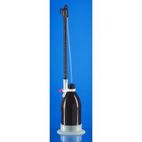 Product Image of Automatic Burette Schilling, SILBERBRAND, 50 ml, Boro 3.3, amber, with amber PE-LD bottle 1000 ml