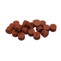 GC-Septa, 9 mm OD, Marathon low-bleed center guide, 25 pc/PAK