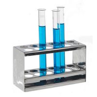 Product Image of Test tube stand 18/10 steel, f. 2x6 test tubes