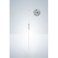 Product Image of Bulb pipette 50,0 ml, CK (KB), 1 ring mark (cc) AR-glass, class AS, amber graduated, 6 pc/PAK