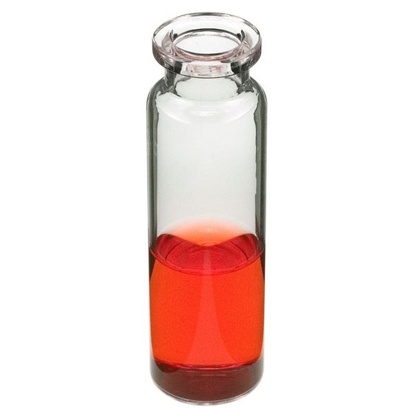 Microsolv Headspace Vial clear, 20 ml, Crimp Top 20 mm, Agilent Style, Flat Bottom, 100 pc/PAK