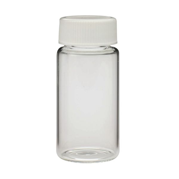 DWK Wheaton 20 ml Flüssigszintillationsfläschchen, Schraubkappe, PP, weiß, 22-400 mit Folien-Einlage, 500 St/Pkg