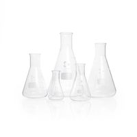 Product Image of Erlenmeyer flask/DURAN, 2000 ml narrow neck, with graduation, 10 pc/PAK