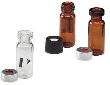 PerkinElmer 10 mm Schraubverkleidung mit PTFE/Silicon vor dem Lappen-Septa, 100 St/Pkg