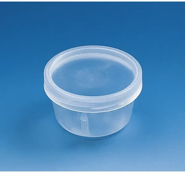 Brand GmbH & Co. KG Screw-lid jar, PP, conical shape, 30 ml, 32 x 57 mm, 500 pc/PAK
