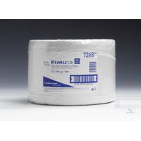 Product Image of WYPALL* L20 EXTRA Wischtücher - Großrolle Material: AIRFLEX * Farbe: Weiß, Lagen: 2 Größe: 38,00cm x 23,50cm Inhalt: 1 Rolle x 1000 Tücher = 1000 Tücher