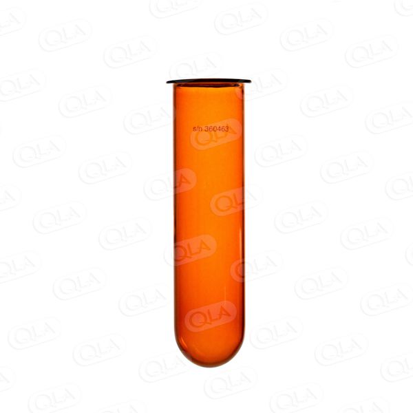 QLA 200 ml Amber Glass Vessel for Distek & QLA Small Volume, Serialized
