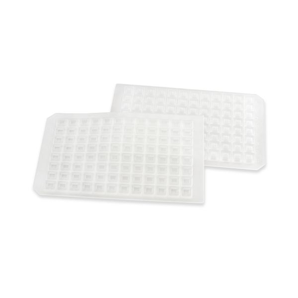 JG Finneran 96 Square Clear Sealing Mat with Spray Coated PTFE/Premiμm Silicone to fit 219006, 219008, 219009 & 219030, 5 pc/PAK