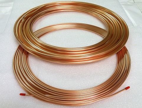 Ohio Valley Tubing, Copper, precleaned, 1/8'' x 0,065'' ID, GC Grade, 50 ft