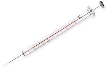 Hamilton 10 μl, Model 1701 N Gel Loading Syringe, 0.2 mm, 25.4 mm, point style 3