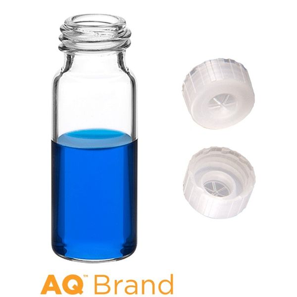 Microsolv EPP Vial clear, 2 ml, PE Screw Cap natural with thinned penetration point, 100 pc/PAK