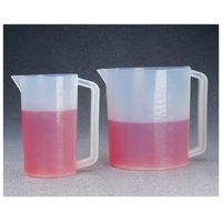 Product Image of Beaker with handle, PFA, graduated, 3000 ml