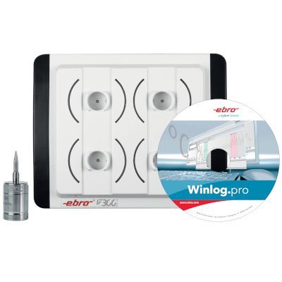 Ebro Electronic SK 6100 Starter-Kit zur Messung der Temperatur, EBI 11-T210 mit Interface IF 300