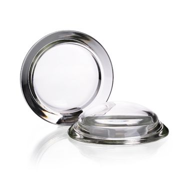 Duran Group DURAN Blanks for lids, flat flange, low form, unground, DN 100, 4 pc/PAK