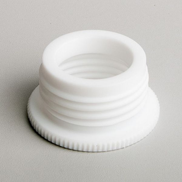 SCAT Gewindeadapter, PTFE, GL/S40 (w) auf GL45 (m), weiß