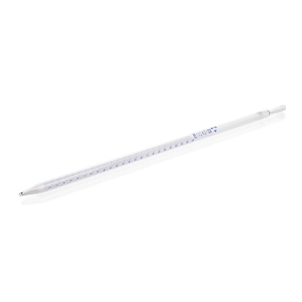 Duran Group AR -Glass graduated pipette, conformity certified, blue print, type 2 (total delivery, nominal volume at the top), accuracy class AS, 