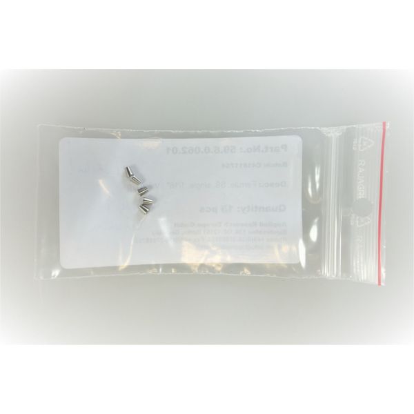 Microsolv Ferrules, Edelstahl, Einzelkonus, 1/16'', Valco Typ, 10 pc/PAK