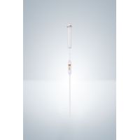 Product Image of Volumetric pipette with piston 25,0 ml with 1 ring mark, amber graduated
