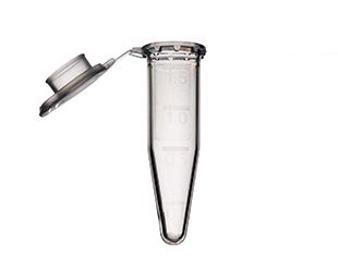 Greiner Bio-One Reaction vessel, 1.5 ml, PP, natural, attached lid, graduated, sterile, 8 x 500 pc/PAK