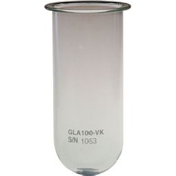 QLA 100mL Clear Glass Vessel for Agilent/VanKel Small Volume