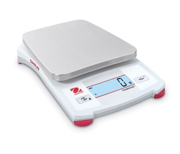 Ohaus Tragbare Waage Compass, CX5200-EU, Ablesbarkeit (d) 1g, Wägebereich 5200g