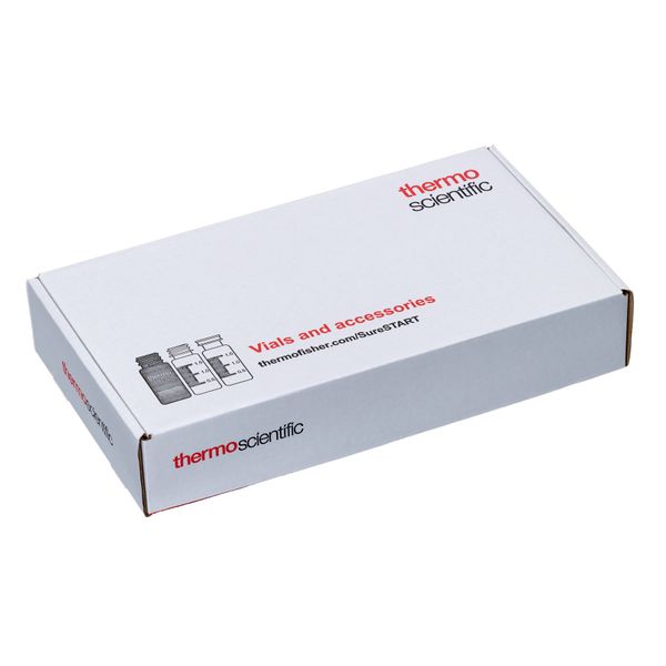 Thermo Fisher Scientific SureSTART 16 ml Schraubfläschchen, Level 2, Braunglas, weiße PP Kappe + weißer PE-Schaum/weißes PTFE-Septen, 200 St/Pkg