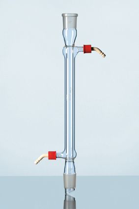 Duran Group DURAN Liebig-Kühler, mit 2 abschraubbaren Kunststoff-Oliven, NS 14/23, Mantel 250 mm