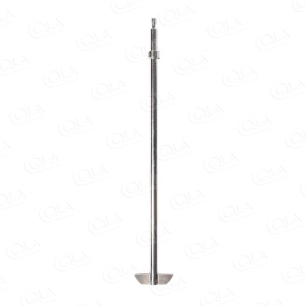 QLA Small Volume Spin ON/OFF Paddle with 10mm OD, Electropolished 316 SS, Serialized (Use with Upper Shaft NDT10-10MM, LCB15-10MM)