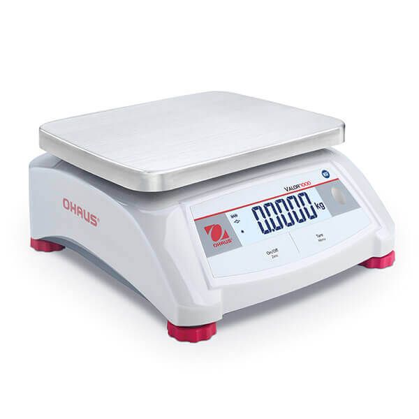 Ohaus Kompaktwaage Valor 1000, V12P6 EU, Ablesbarkeit 1g, Wägebereich 6kg