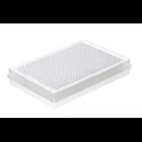 PCR plate 96-well, Rigid Frame, PC/PP, frosted, full skirted, Low Profile, wells transparent, BIO-CERT PCR-Q, 50 pc/PAK