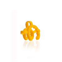 Product Image of KECK-Clips for conical joints, POM, KC, NS 14.5, yellow, KECK-ART.-No. 01-14