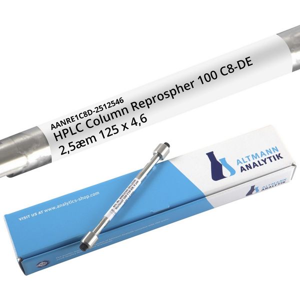 Altmann Analytik HPLC Column Reprospher 100 C8-DE, 2.5 μm, 4.6 x 125 mm, 10% Carbon, endcapped