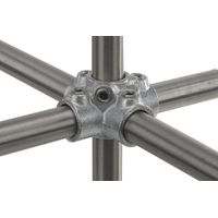 Product Image of Four socket cross f. 5 tubes, malleable cast iron, d=26,9mm