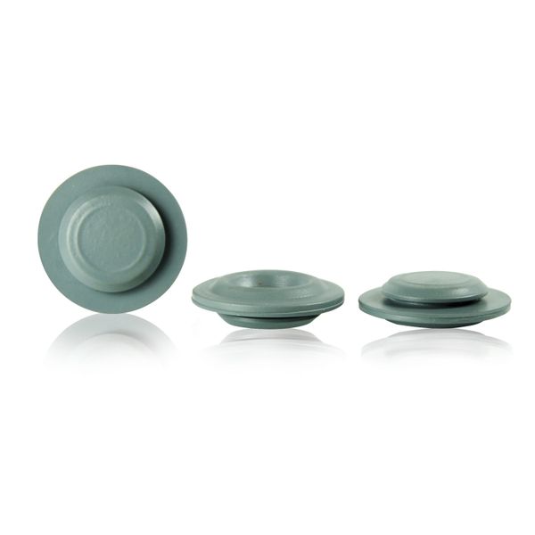 DWK Wheaton Septen mit Rastflansch, 33 mm, CIIR/ 50, 100 St/Pkg