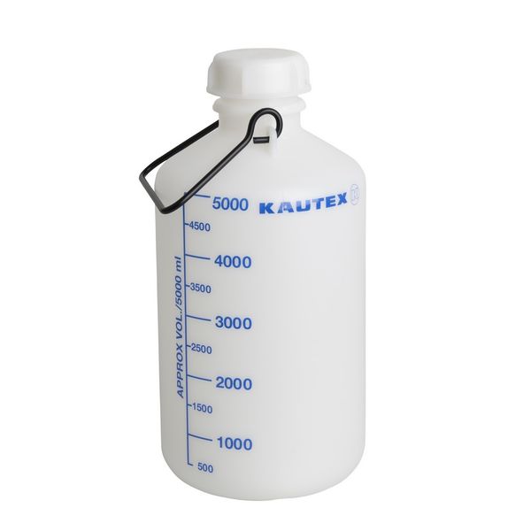 SCAT Rundkanister, 5 Liter, S65, HDPE, weiß, BxHxT: 167 x 330 x 167 mm