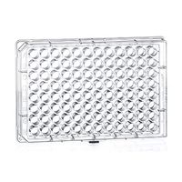 Product Image of Zellkultur Mikroplatte, 96 well, PS, F-Boden, transparent, steril, 100/PAK