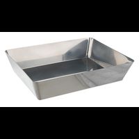Product Image of Photographic dish LxBxH: 290/260x225/190x50mm, 18/10 Steel