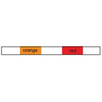 Product Image of Aufgeweiteter PVC-Schlauch für peristaltische Pumpen, Orange/Rot, 0,19 mm Innendurchmesser, 12/PAK